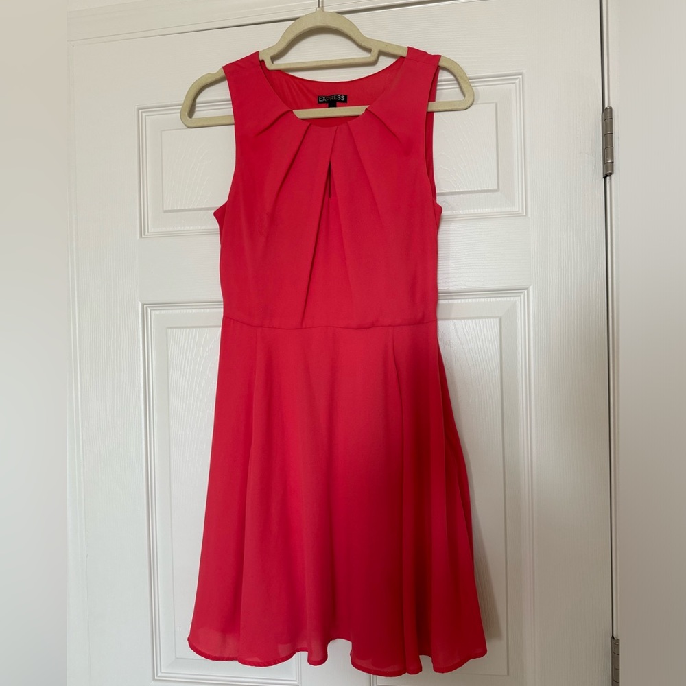 Express Coral Dress